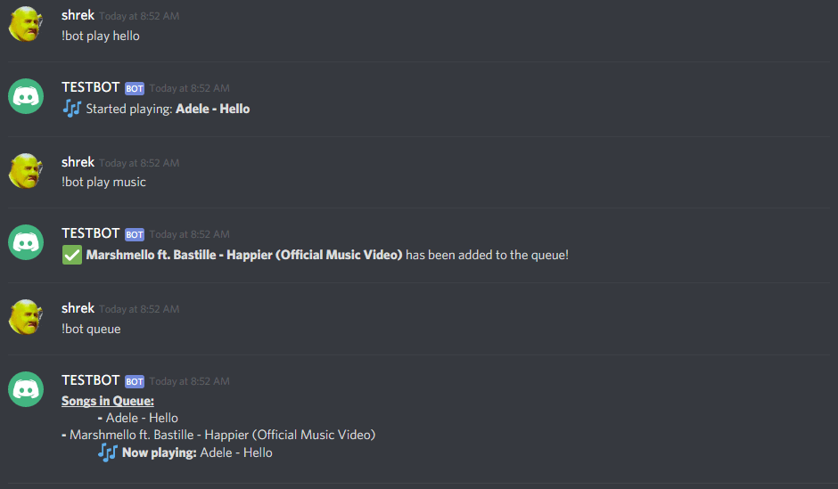 Player Bots For Discord Servers